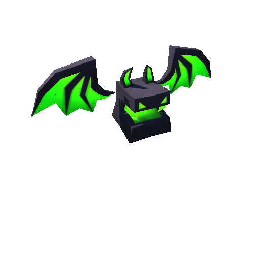 Toon Bat-Green